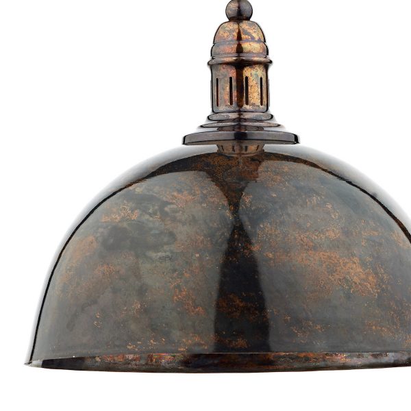 Yoko 1 Light Pendant Mottled Bronze - Image 3