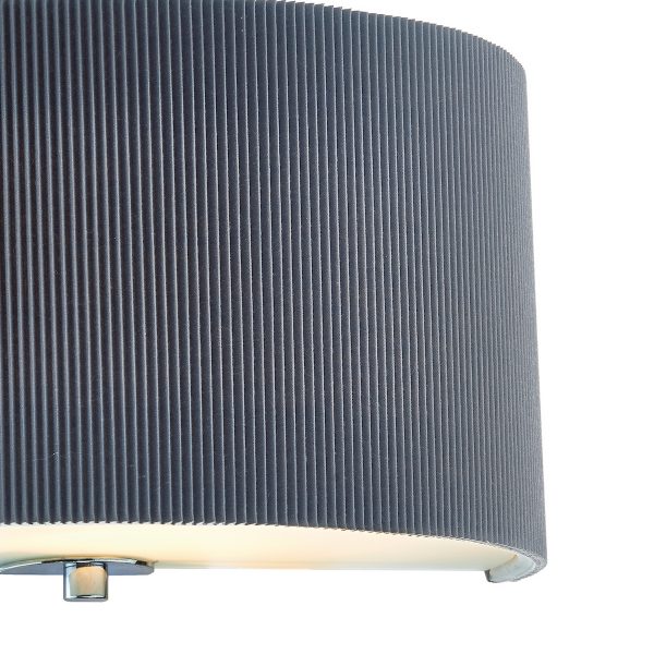 Zaragoza Wall Light With Grey Shade - Image 2